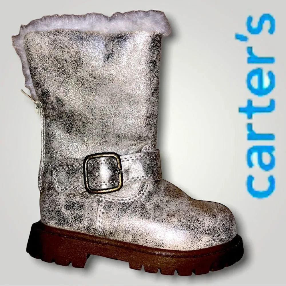 CARTER'S  June2  Faux Fur Winter Boots  Toddlers